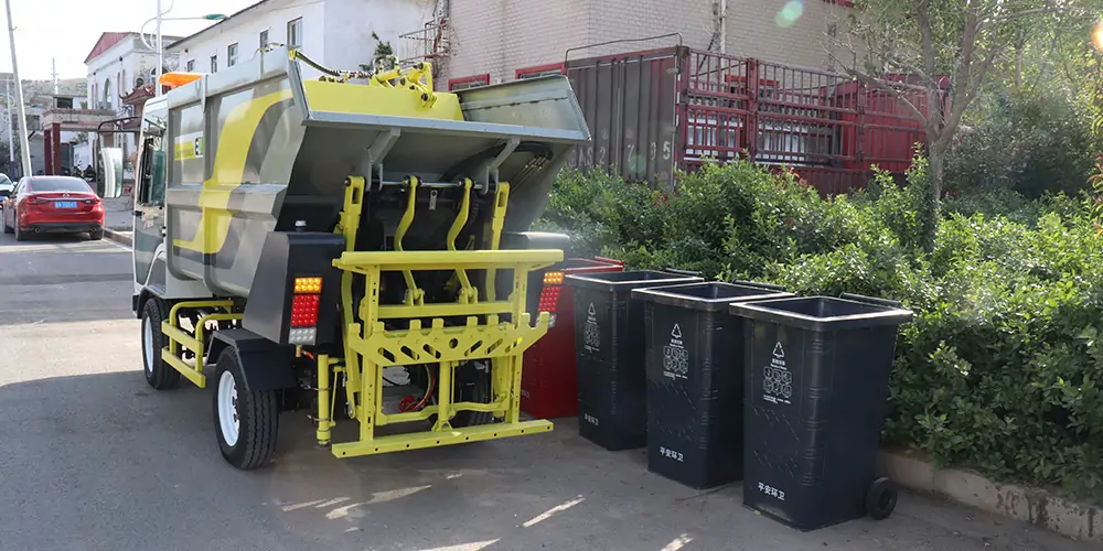 Small Electric Four-Wheel Garbage Collection Vehicle Product Advantages