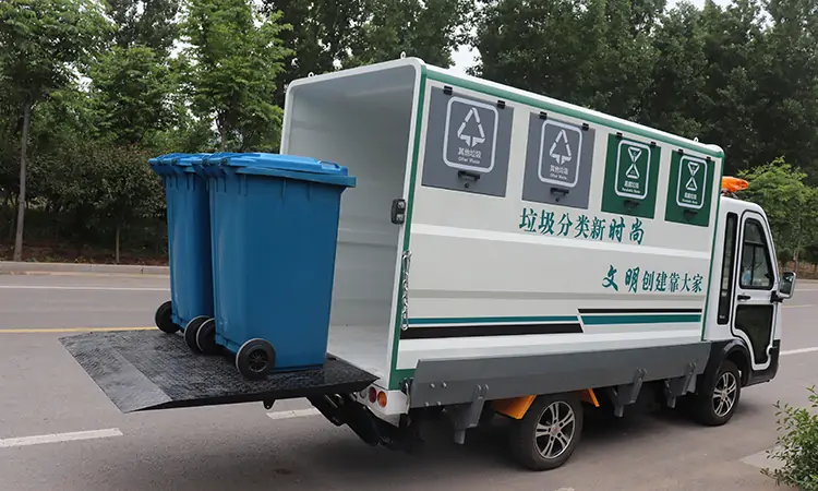 Four-category Electric Garbage Vehicle: A Green Tool for Urban Waste