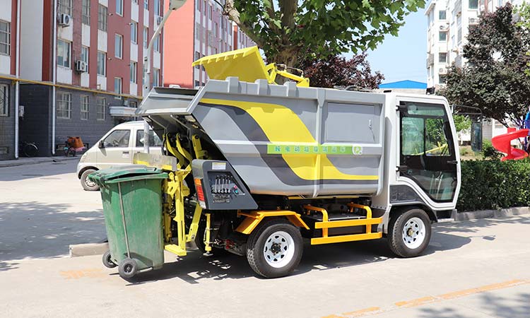 Efficient Waste Management: The Electric Community Garbage Collection Vehicle
