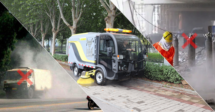 Small Electric Washing and Sweeping Vehicle：Electric Vehicle for Cleaning Alleys