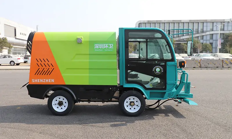 Four-Wheel High-Pressure Washer Vehicle，Street Washer