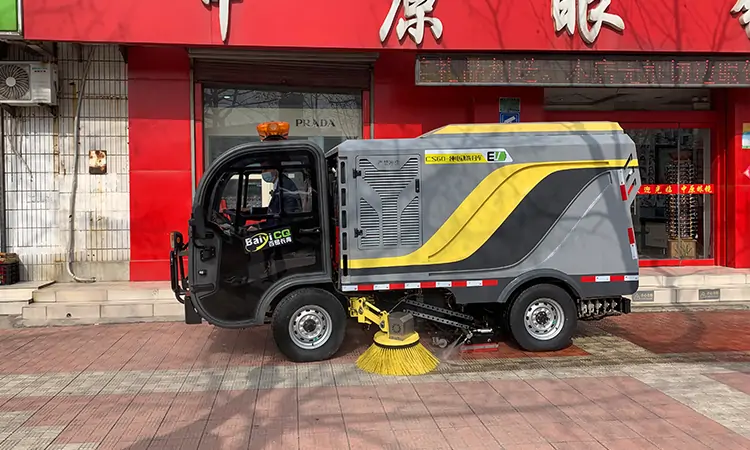 Electric Road Sweeper,Street Sweeper,Pure electric sanitation vehicles