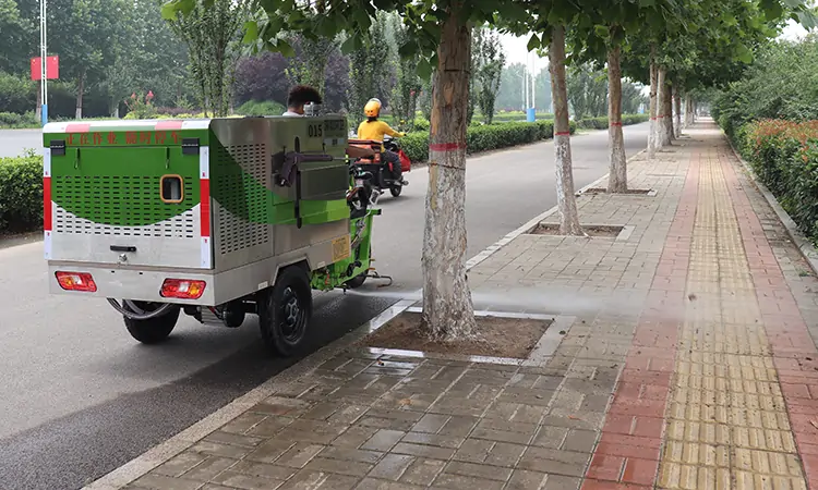 A Suitable High-Pressure Cleaning Vehicle for Residential Properties