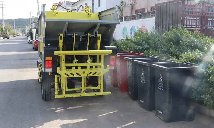 Residential Waste Management: The Electric Garbage Collection Vehicle