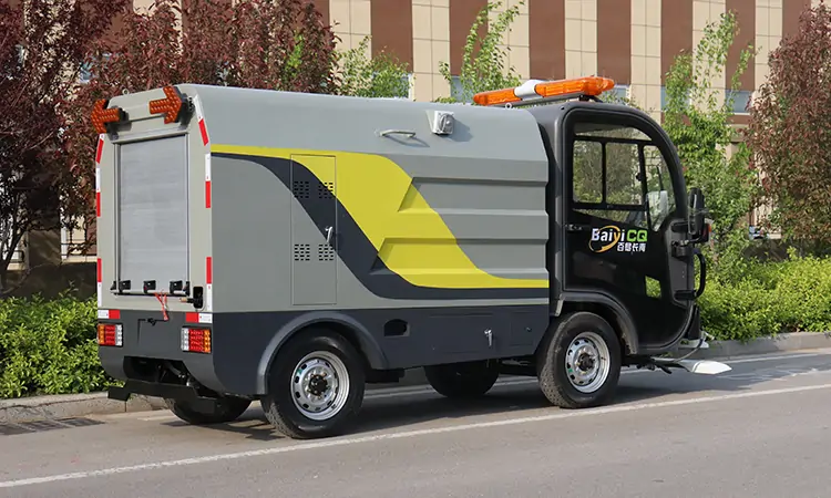 Revolutionizing Road Cleaning with Electric High-Pressure Vehicles