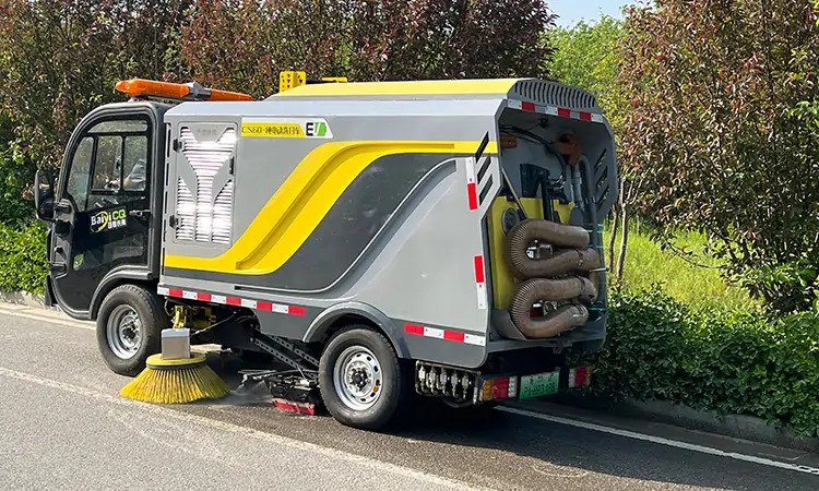 Electric Road Sweeper,Street Sweeper,Pure Electric Sanitation Vehicles