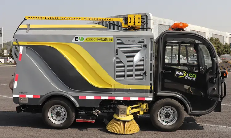 Revolutionizing Urban Cleaning with the Baiyi-CS60 Electric Wash-Sweep Vehicle