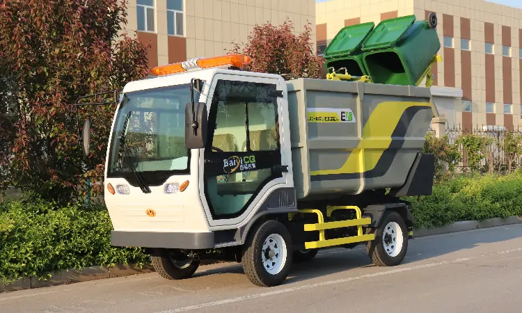 Advantages of the Electric Small Rear-Loading Garbage Collection Vehicle