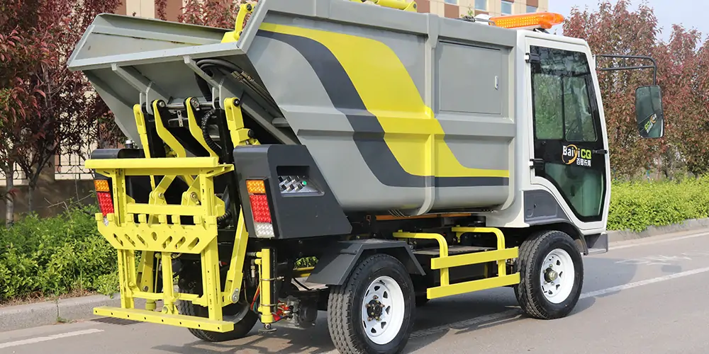 Electric Garbage Transfer Vehicle,Small Electric Garbage Trucks,Electric Rear-loading Garbage Truck ,Small Trash Truck