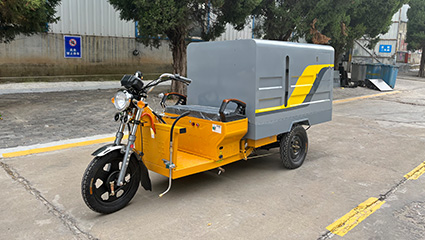 Hybrid Three-wheel Street Washer Vehicle chassis