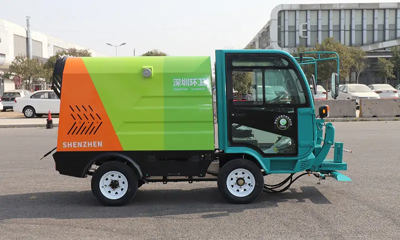 Pure Electric Street Washer: The Future Choice for Urban Cleaning