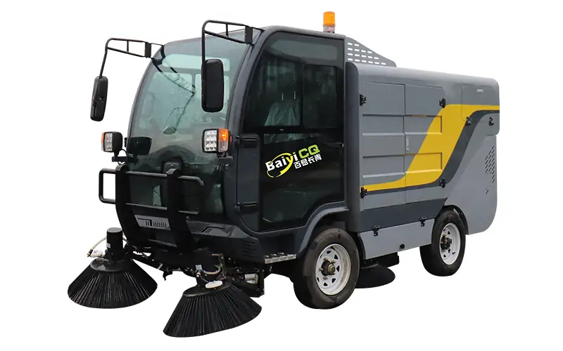 Electric Compact  Road Sweeper
