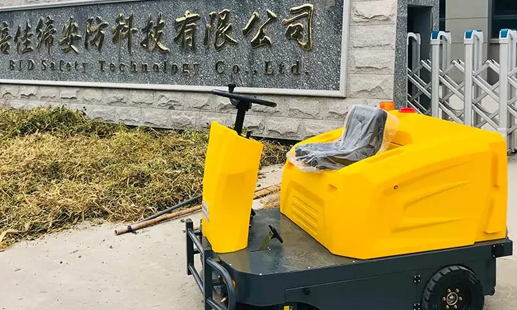 Baiyi-S15 Industrial Sweepers Enters Guangzhou Factory