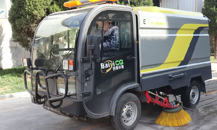 Road Cleaning Vehicle BY-S50 Stay In Garden Expo Park Scenic Spot