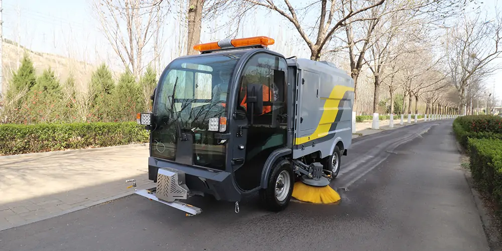 Pure Electric Road Sweeper,road sweeper,street sweeper,road sweeping machine,road cleaning machine,sweeper truck