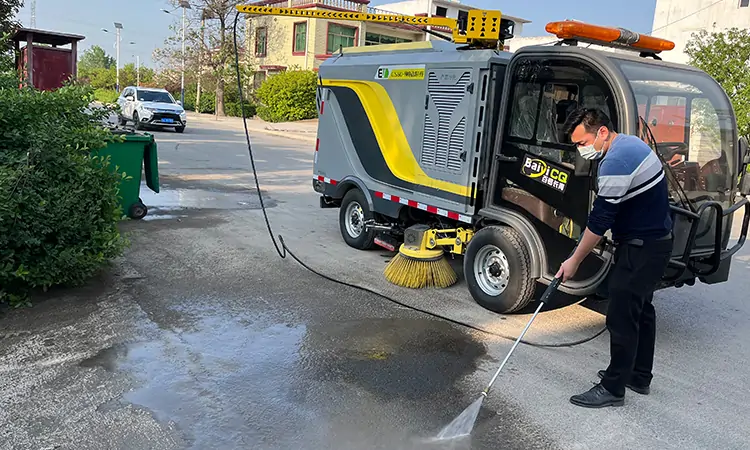 Winter Maintenance and Care for Electric Street Sweeper