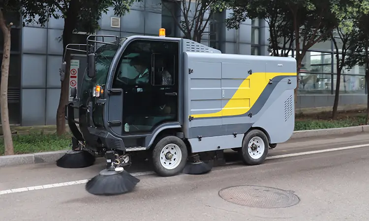 Electric Street Sweeper: Advanced, Efficient, and Safe
