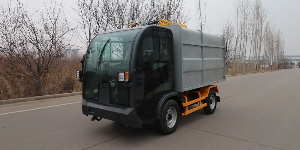 Smart Side-Load Garbage Vehicle，Electric Garbage Truck,Small Garbage Vehicle,Small Electric Waste Collection Vehicles
