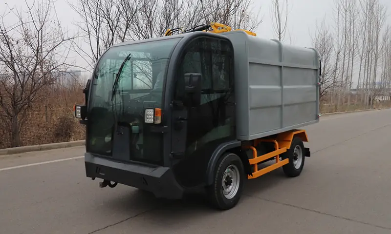 Smart Side-Load Garbage Vehicle: A Green Solution for Communities