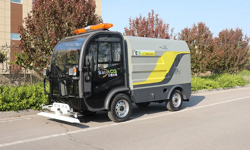 Advanced Street Washer Truck:  Property and Scenic Road Sanitation
