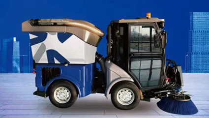 Compact mini fuel road sweeper BY-S750BY-S750Working Mode