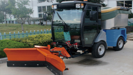 Compact mini fuel road sweeper BY-S750BY-S750Vehicle configuration