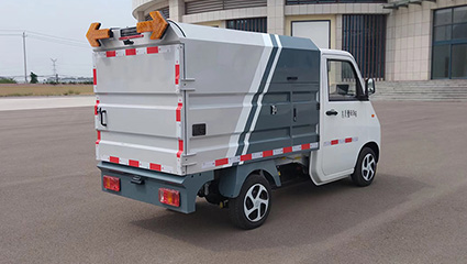 Fully Electric Enclosed Barrel Garbage TruckBY-LT1000Power System