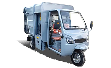Side-Loading Garbage Collection Truck