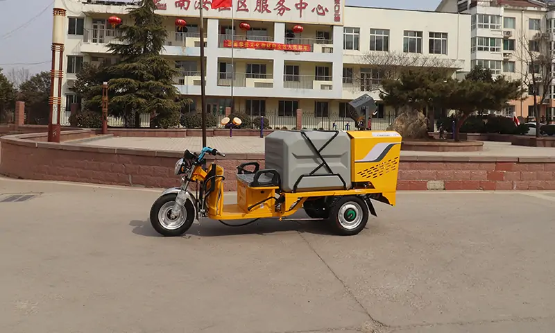 New Force in Environmental Protection: Multi-Functional Street Washer Tricycle