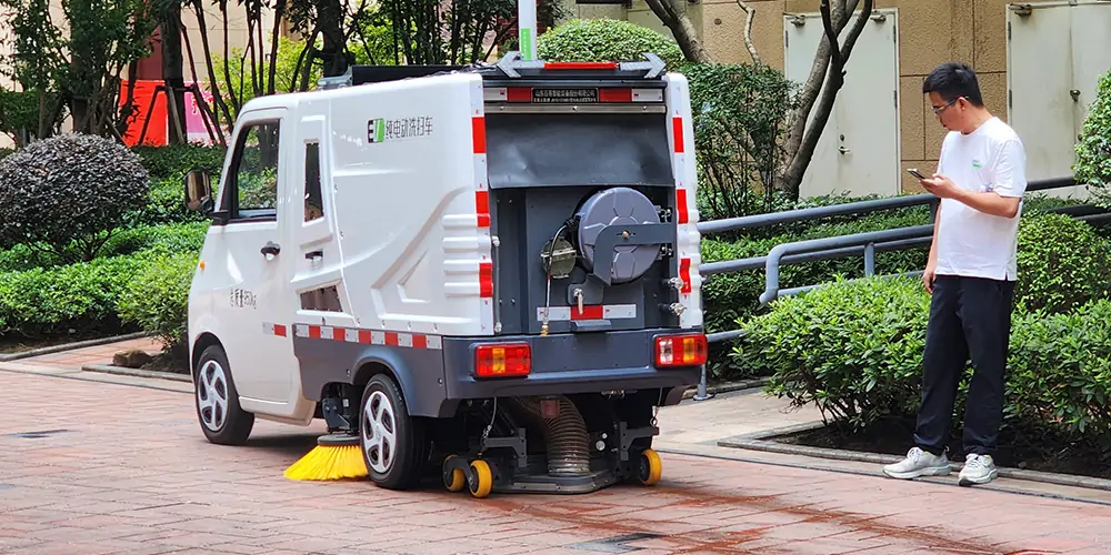 New Energy Pure Electric Sweeper，road sweeper,street sweeper,road sweeping machine,road cleaning machine,Small-Sized Pure Electric Cleaning Vehicle