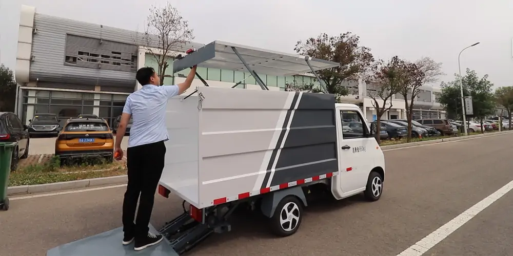 New Energy Garbage Bin Collection Vehicle,Electric Garbage Truck,Small Garbage Vehicle,Small Electric Waste Collection Vehicles