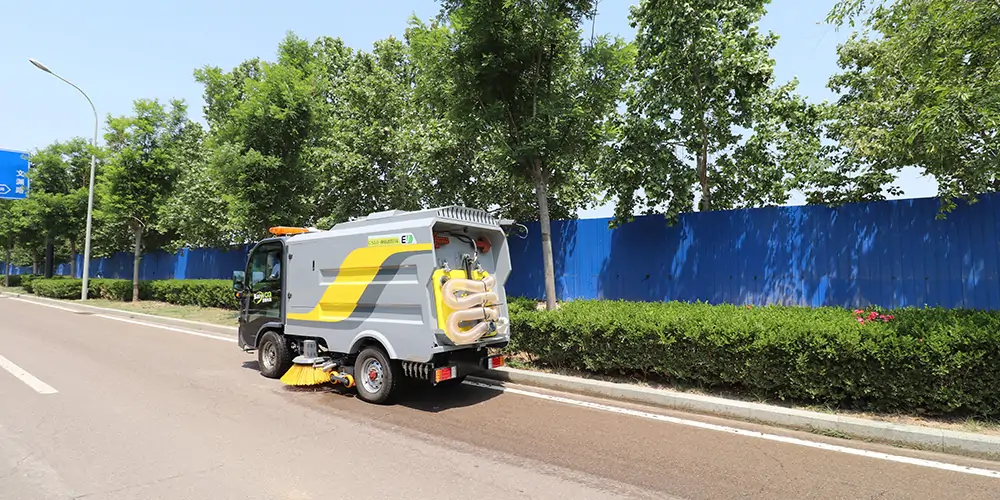 Pure Electric Street Sweeper BY-CS60，road sweeper,street sweeper,road sweeping machine,road cleaning machine,Small-Sized Pure Electric Cleaning Vehicle