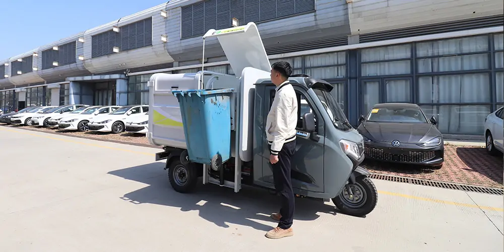 New Side-Loading Garbage Truck,Electric Garbage Truck,Small Garbage Vehicle,Small Electric Waste Collection Vehicles