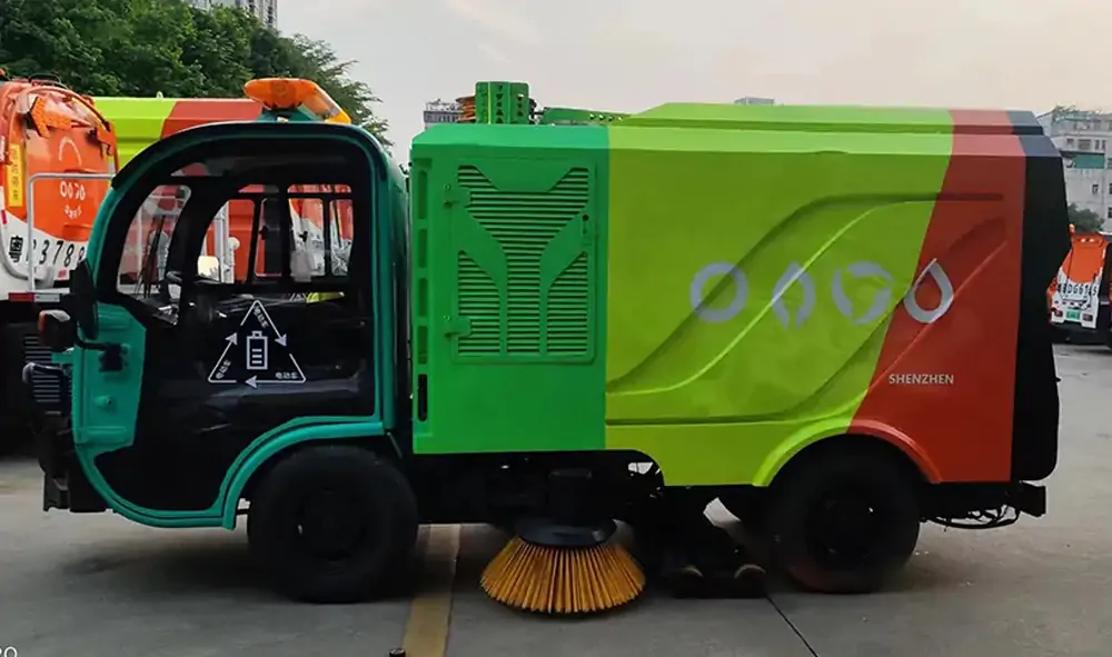 High Pressure Washer Truck Arrived in Shenzhen Sanitation