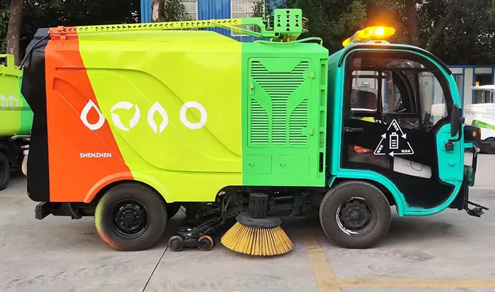 High Pressure Washer Truck Arrived in Shenzhen Sanitation