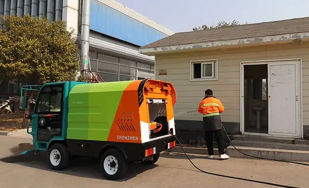 Pure Electric Street Washer: The Future Choice for Urban Cleaning