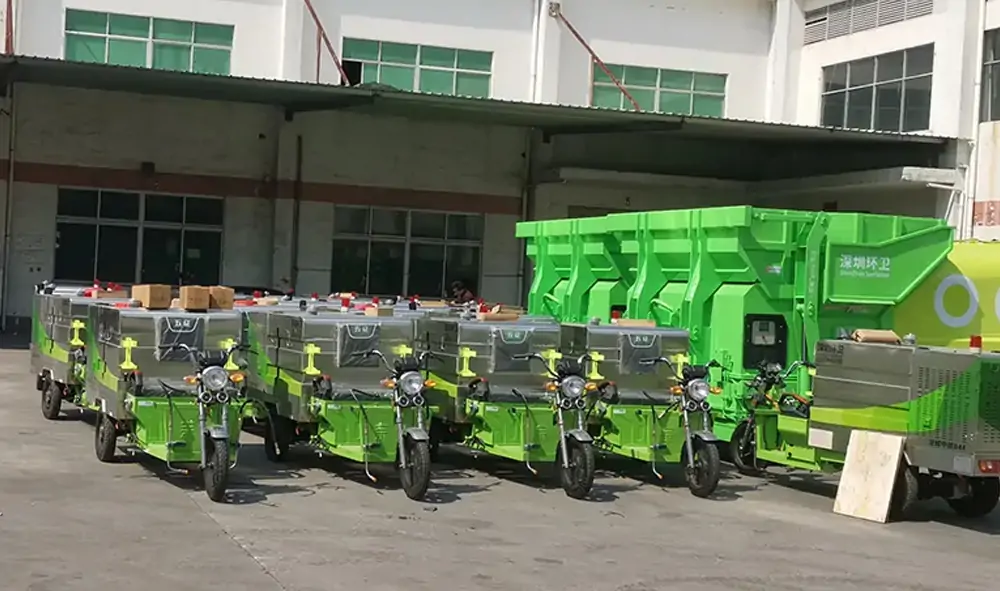 Street Washers Arrived in Shenzhen! Scene of Handover