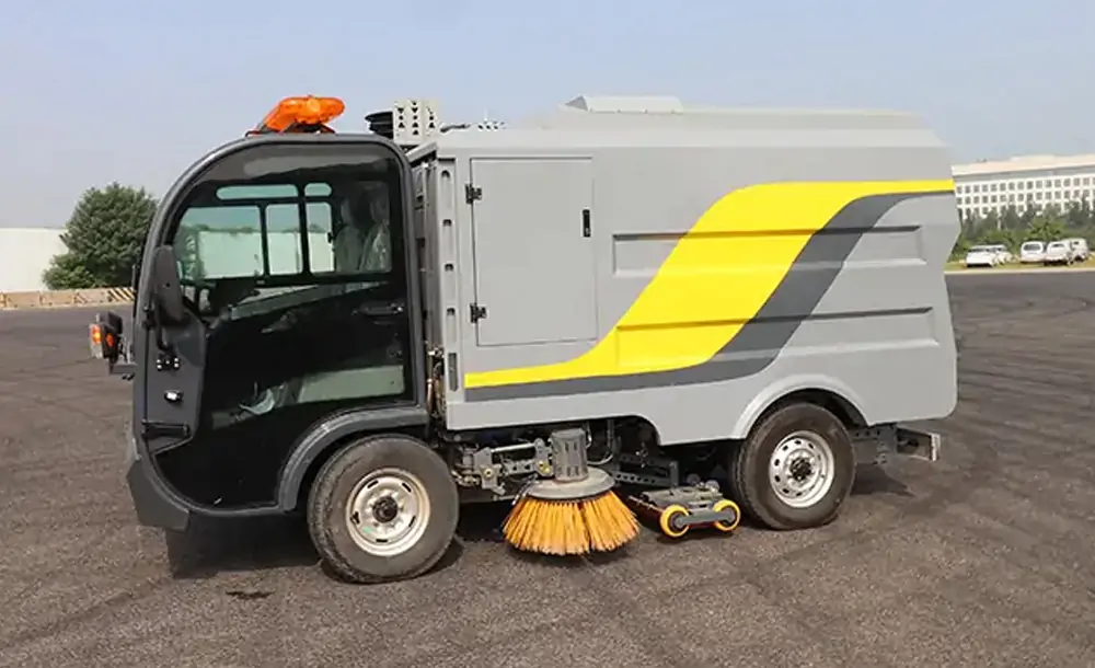 Electric Road Sweeper: A Clean, Efficient, and Intelligent Future