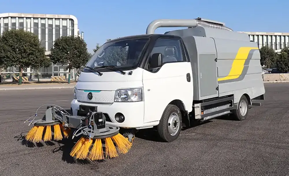 New Energy Leaf Collection Vehicle: Innovatively Designed Lightweight Solution