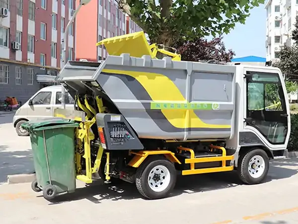 1_Small Electric Garbage Truck Controller Operation and Maintenance Points