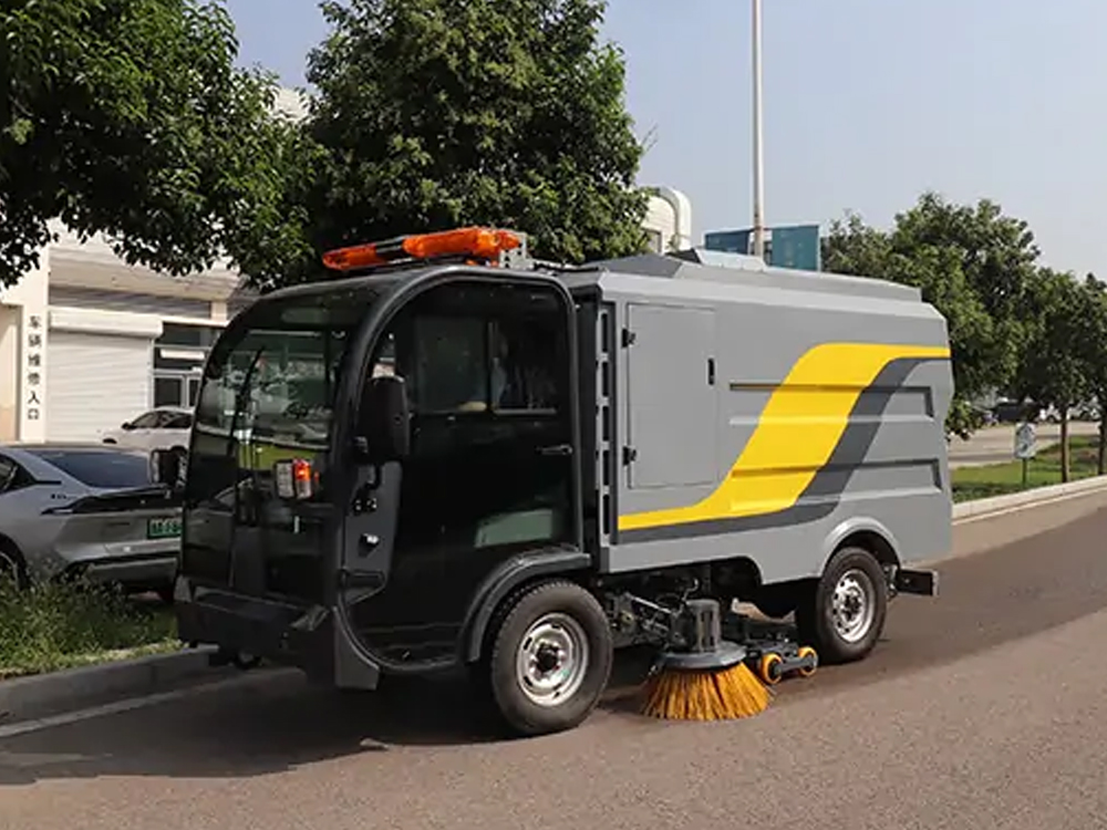 Electric Street Sweeper: A Clean, Efficient, and Intelligent Future