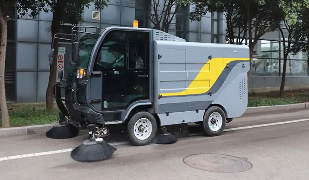 Electric Street Sweeper: Advanced, Efficient, and Safe