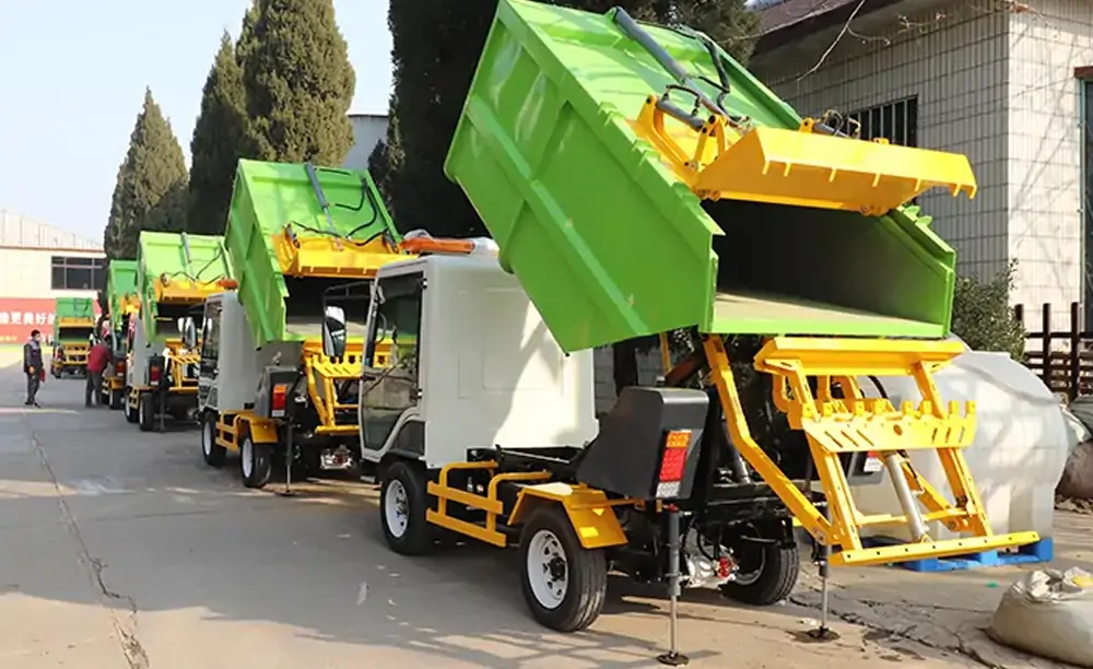 Small Electric Garbage Trucks Transform Community Cleanup