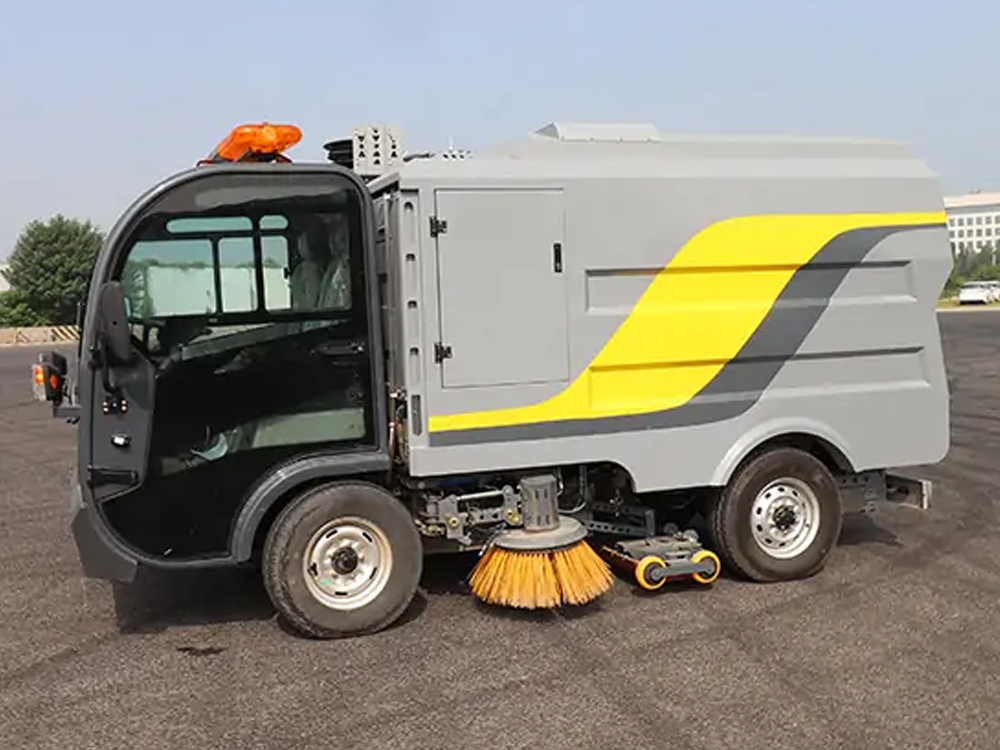 Electric Street Sweeper: A Clean, Efficient, and Intelligent Future