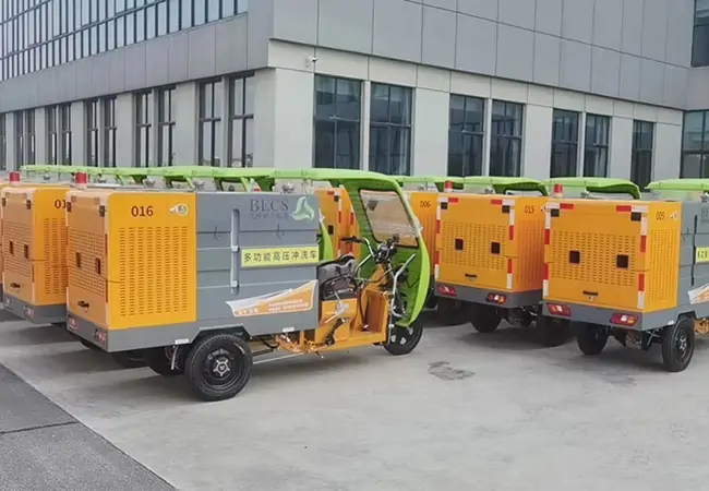 Street Washing Vehicles Delivery Beijing Control City Service