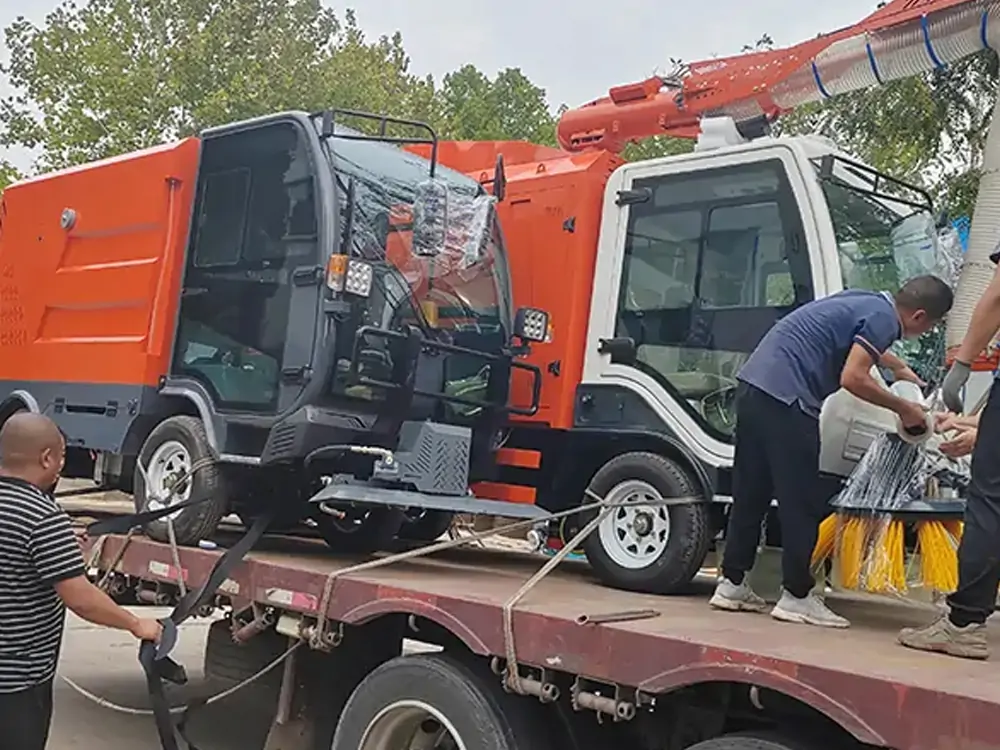  Street Washer Vehicle, Street Washers, Electric Leaf Collection Vehicles