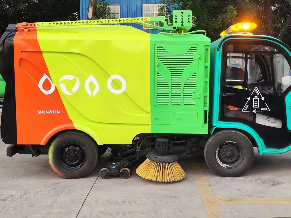 Street Washer Truck Arrived in Shenzhen Sanitation