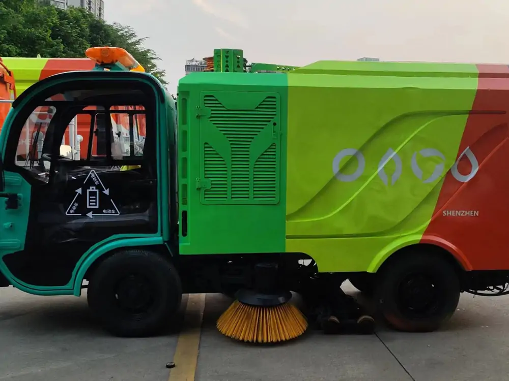 Street Washer Truck Arrived in Shenzhen Sanitation